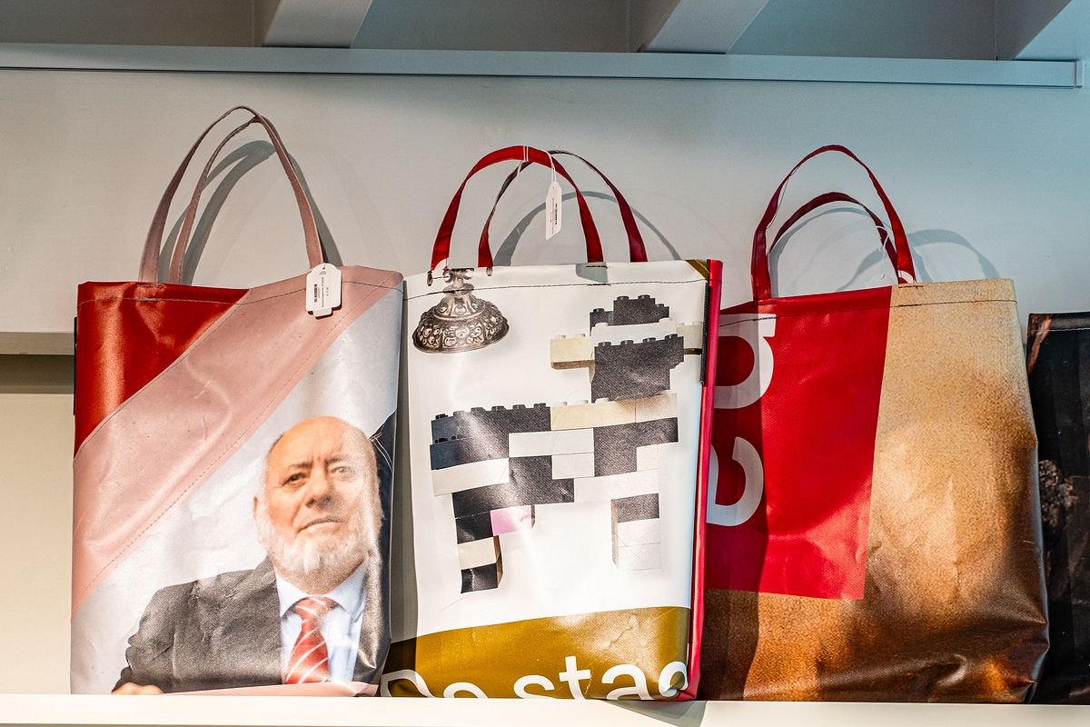 Duurzame tassen museumshop Museum Gouda